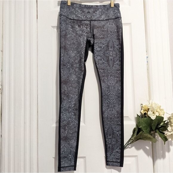 Lululemon Wunder Under Pant Bead Envy Gray Legging Workout Active Size 8 - Picture 1 of 11